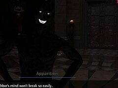 Landlady Masturbates with New Toy in 3D Game