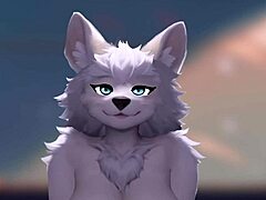 furry girl rides man in wild pov hentai, part 2!