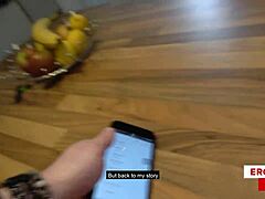 Γλυκιά Candy Alexa λαχταράει ικανοποίηση σε γερμανική POV σκηνή