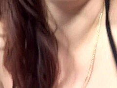 Brunette with bouncy tits loves getting nailed doggy style, want to see the cumshot?