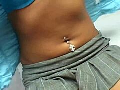 Lovely dark-haired girl drilled in van with doggy and cowgirl moves