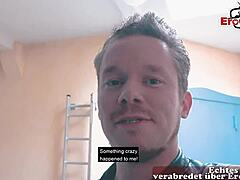 Curvy Tattooed German Teen with Big Tits Gets Facial in POV Sextreffen