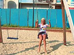 auf spielplatz mitgenommen und hart gefickt - pov pickup sex mit deutschem teen 18+