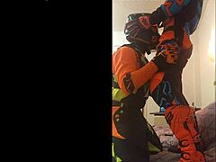 Gay Motocross Blowjob