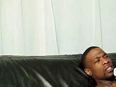 Big black cock lover gets pounded by horny friend