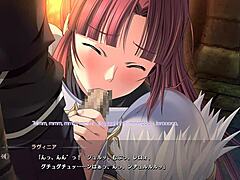 this is character 3's scene in dungeon of regalias with subtitles