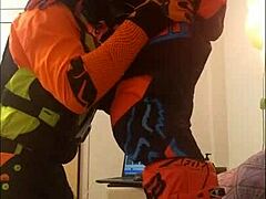 Gay Motocross Blowjob