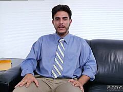 straight guy tries hardcore sex for the first time