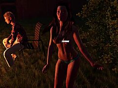 Anime fans dive into wild games at a lively house party.