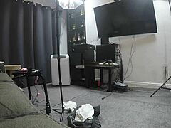 Teen Scarlett Johnson Performs Footjob POV Fetish Action Part 2