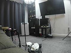 Teen Scarlett Johnson Performs Footjob POV Fetish Action Part 2