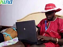 beautiful babe rides white slime with wet pussy dripping