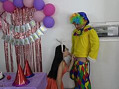 i'm bangin the birthday girl at her dad's place while he's out