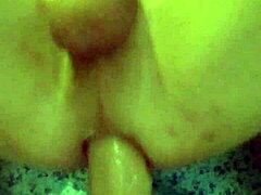 smooth twink rides big dildo solo 😏