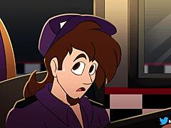 Foxy and Bonnie Slam with Monster Cocks