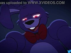 Foxy and Bonnie Slam with Monster Cocks