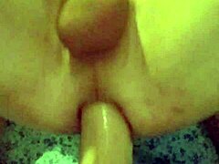 smooth twink rides big dildo solo 😏