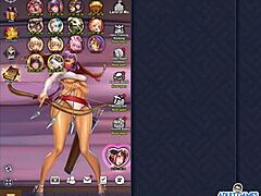 i pull tiamat's nipples in this 3d anime game to make her cum