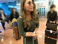 Asian Babe Rides Cock Hard!