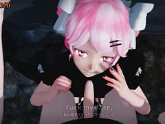 This cute vampire will suck you dry