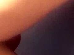 unfaithful ass in rich thong on all fours