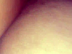 unfaithful ass in rich thong on all fours