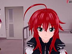 rias gremory craves dick in hs dxd ntr madness fantasy