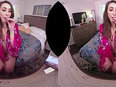 Christiana Cinn Reaches Quick Orgasm With Vibrator Before Date