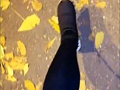 Leather Catsuit or Pantyhose with Miniskirt - FEMDOM CHOICE