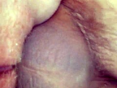 Real couple's epic slip and stretch in action