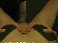 Big booty busty blonde says, 'finger my pussy while we play projekt passion'