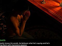 so father jack is inviting av over in this nursing back to pleasure episode 31 with big tits redhead action.