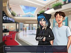 Summertime Saga 119 features big tits and sexy scenes. The anime hentai game continues with enticing cartoon adventures.