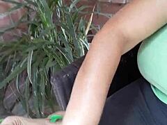 I am playing with my feet