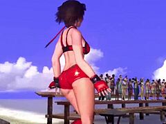 Reiko MAKES A SEXY ENTRANCE in Rumble Roses