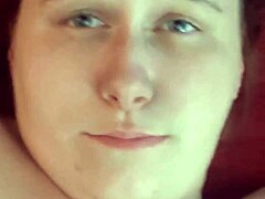 Amateur woman experiences intense facial cumshot after passionate encounter with eager partner