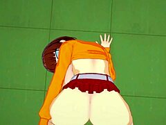 Velma Dinkley solves mystery with tight pussy in cosplay fun