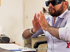 Morena venezolana passes porn casting with big ass