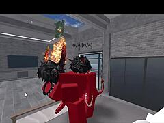 demon intensely fucks hot rich femboy, leading to creampie