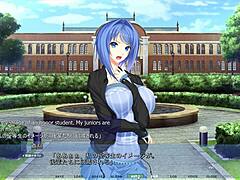 In Akumeru family - Mahiru route part 5, she loses her virginity to the college athlete