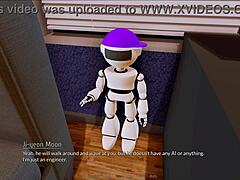 Harem Hotel 419: Cute Anime Girl in Sexy Outfit Teases