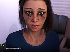 wvm 159 cedey will not stand for millies insults in this blonde brunette anime college cartoon.