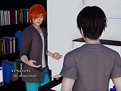 English language erotic story with anime and PC gameplay