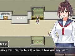 Watch the class president study big tits in the library!