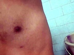 Indian Gay Bottom Takes His Own Golden Shower.