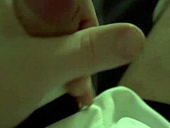 Slimyslimy1 Sneaking Quick Jerk Under Tight Short Shorts