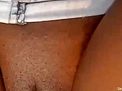 Stacy7's self-love journey with a big black ebony cock