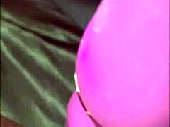 i'm milaj testing this new wand vibrator on my big tits