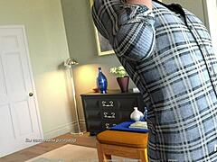 Tattoo Girl Sucks Big Cock on Beach.