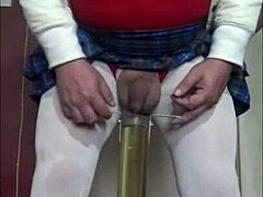 Homemade Bisexual Crossdresser Loves Filling and Swallowing Every Drop